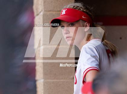 Thumbnail 3 in Katy vs. Kingwood (UIL Softball 6A Region 3 Final) photogallery.