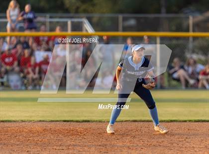 Thumbnail 3 in Katy vs. Kingwood (UIL Softball 6A Region 3 Final) photogallery.