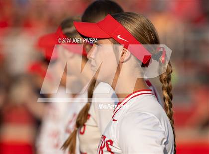Thumbnail 2 in Katy vs. Kingwood (UIL Softball 6A Region 3 Final) photogallery.