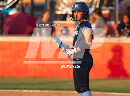 Thumbnail 2 in Katy vs. Kingwood (UIL Softball 6A Region 3 Final) photogallery.