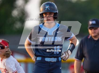 Thumbnail 3 in Katy vs. Kingwood (UIL Softball 6A Region 3 Final) photogallery.