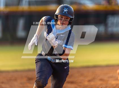 Thumbnail 3 in Katy vs. Kingwood (UIL Softball 6A Region 3 Final) photogallery.