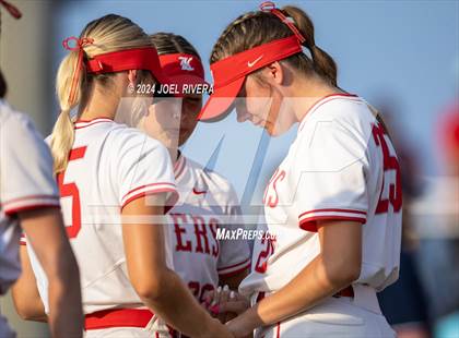 Thumbnail 2 in Katy vs. Kingwood (UIL Softball 6A Region 3 Final) photogallery.