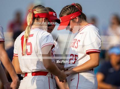 Thumbnail 1 in Katy vs. Kingwood (UIL Softball 6A Region 3 Final) photogallery.