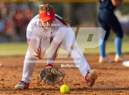 Thumbnail 2 in Katy vs. Kingwood (UIL Softball 6A Region 3 Final) photogallery.