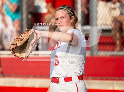 Thumbnail 3 in Katy vs. Kingwood (UIL Softball 6A Region 3 Final) photogallery.
