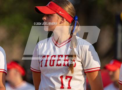 Thumbnail 3 in Katy vs. Kingwood (UIL Softball 6A Region 3 Final) photogallery.