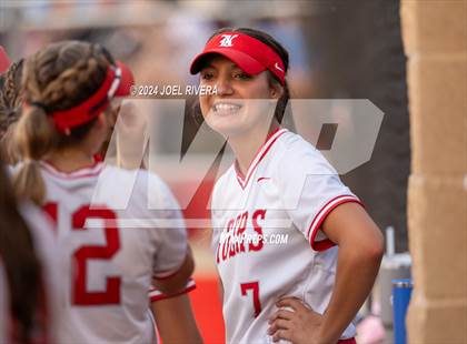 Thumbnail 1 in Katy vs. Kingwood (UIL Softball 6A Region 3 Final) photogallery.