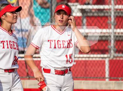 Thumbnail 1 in Katy vs. Kingwood (UIL Softball 6A Region 3 Final) photogallery.