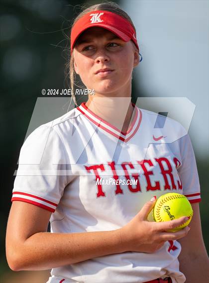 Thumbnail 1 in Katy vs. Kingwood (UIL Softball 6A Region 3 Final) photogallery.