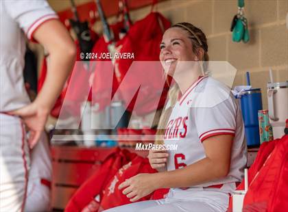 Thumbnail 2 in Katy vs. Kingwood (UIL Softball 6A Region 3 Final) photogallery.