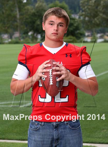 Thumbnail 2 in Juanita (USA Football/MaxPreps Media Day Event) photogallery.