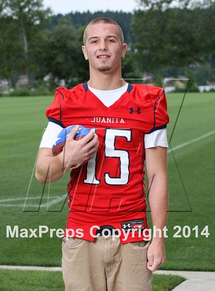Thumbnail 1 in Juanita (USA Football/MaxPreps Media Day Event) photogallery.