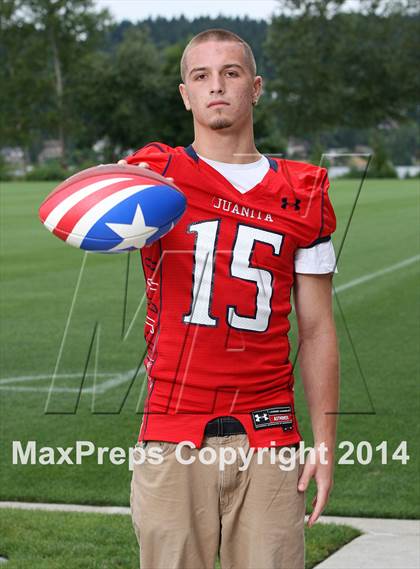 Thumbnail 3 in Juanita (USA Football/MaxPreps Media Day Event) photogallery.