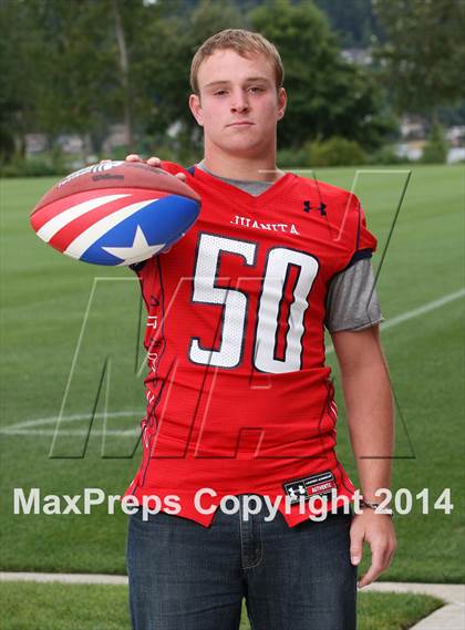 Thumbnail 3 in Juanita (USA Football/MaxPreps Media Day Event) photogallery.