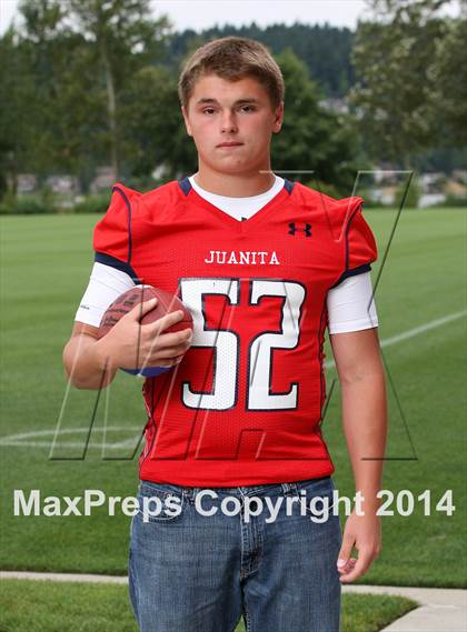 Thumbnail 1 in Juanita (USA Football/MaxPreps Media Day Event) photogallery.