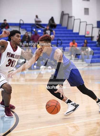 Thumbnail 2 in North Crowley vs. Pearland (McDonald's Texas Invitational)  photogallery.