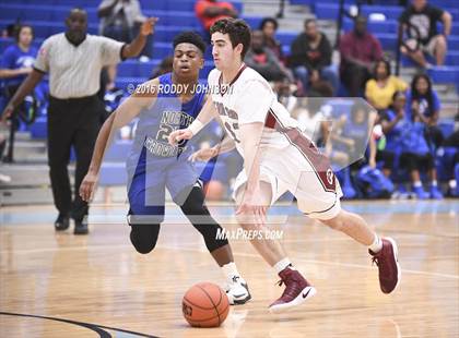 Thumbnail 2 in North Crowley vs. Pearland (McDonald's Texas Invitational)  photogallery.