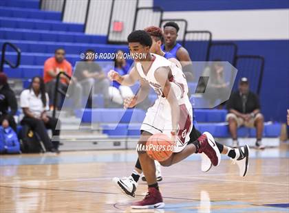 Thumbnail 1 in North Crowley vs. Pearland (McDonald's Texas Invitational)  photogallery.