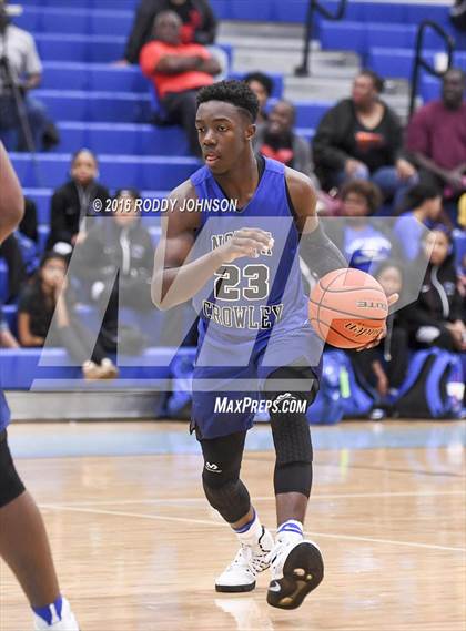 Thumbnail 2 in North Crowley vs. Pearland (McDonald's Texas Invitational)  photogallery.