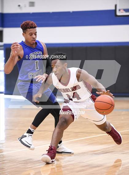 Thumbnail 1 in North Crowley vs. Pearland (McDonald's Texas Invitational)  photogallery.