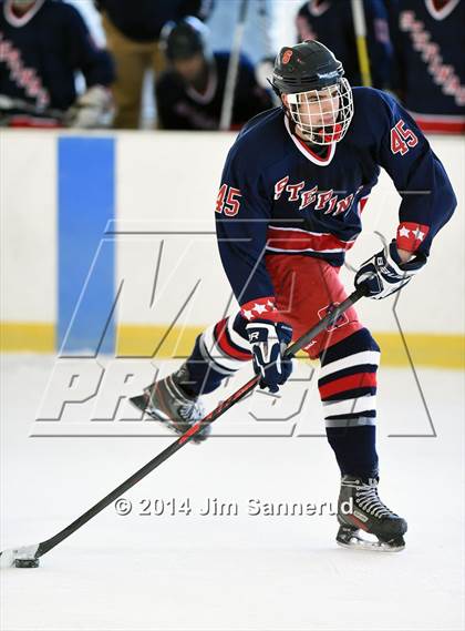 Thumbnail 3 in Greeley vs Archbishop Stepinac (Guy Mathews Invitational Tournament) photogallery.