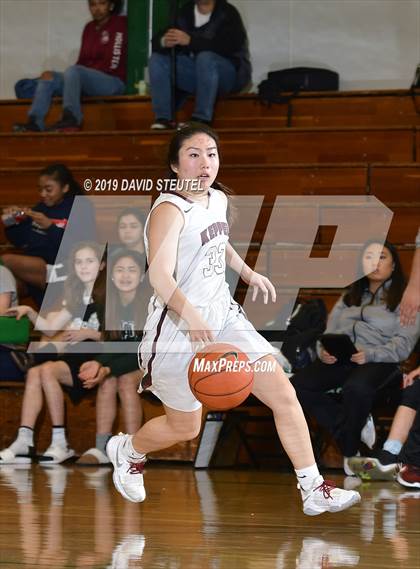 Thumbnail 2 in Bishop's vs. Mark Keppel (St. Mary's Stockton MLK Showcase) photogallery.