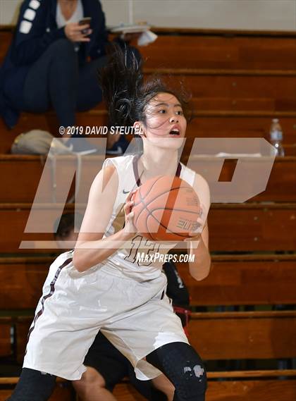 Thumbnail 3 in Bishop's vs. Mark Keppel (St. Mary's Stockton MLK Showcase) photogallery.