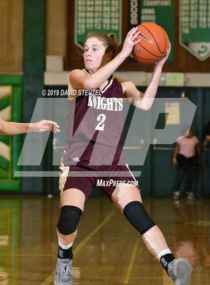 Thumbnail 3 in Bishop's vs. Mark Keppel (St. Mary's Stockton MLK Showcase) photogallery.