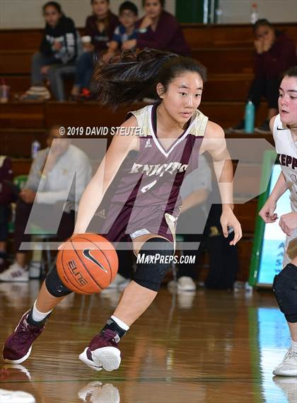 Thumbnail 3 in Bishop's vs. Mark Keppel (St. Mary's Stockton MLK Showcase) photogallery.