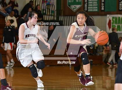 Thumbnail 1 in Bishop's vs. Mark Keppel (St. Mary's Stockton MLK Showcase) photogallery.