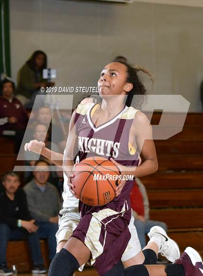 Thumbnail 3 in Bishop's vs. Mark Keppel (St. Mary's Stockton MLK Showcase) photogallery.