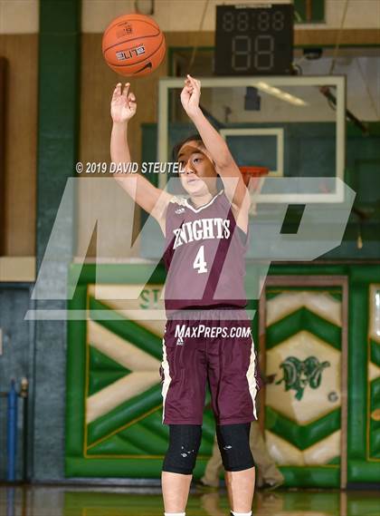 Thumbnail 1 in Bishop's vs. Mark Keppel (St. Mary's Stockton MLK Showcase) photogallery.