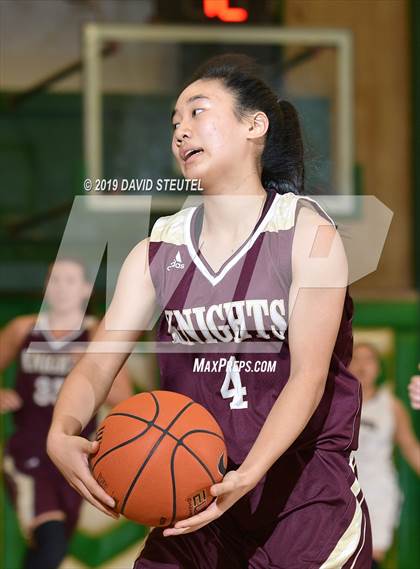 Thumbnail 2 in Bishop's vs. Mark Keppel (St. Mary's Stockton MLK Showcase) photogallery.
