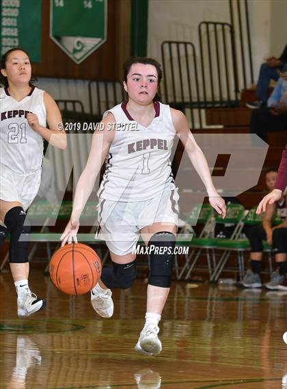 Thumbnail 3 in Bishop's vs. Mark Keppel (St. Mary's Stockton MLK Showcase) photogallery.