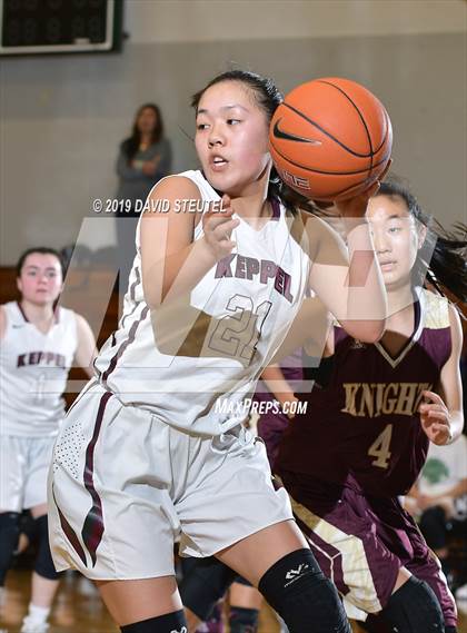 Thumbnail 1 in Bishop's vs. Mark Keppel (St. Mary's Stockton MLK Showcase) photogallery.