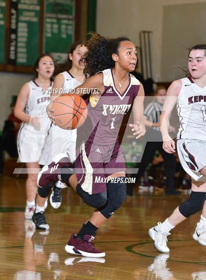 Thumbnail 1 in Bishop's vs. Mark Keppel (St. Mary's Stockton MLK Showcase) photogallery.