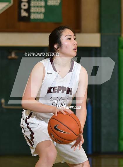 Thumbnail 2 in Bishop's vs. Mark Keppel (St. Mary's Stockton MLK Showcase) photogallery.