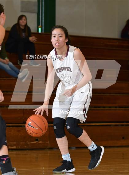 Thumbnail 1 in Bishop's vs. Mark Keppel (St. Mary's Stockton MLK Showcase) photogallery.