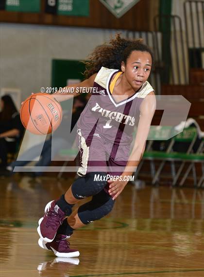 Thumbnail 3 in Bishop's vs. Mark Keppel (St. Mary's Stockton MLK Showcase) photogallery.