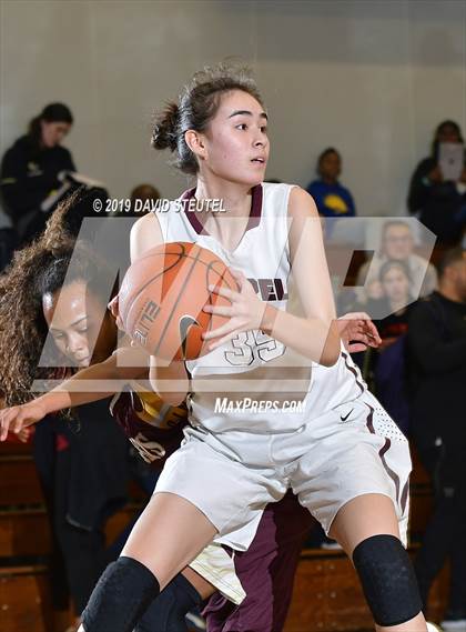Thumbnail 2 in Bishop's vs. Mark Keppel (St. Mary's Stockton MLK Showcase) photogallery.
