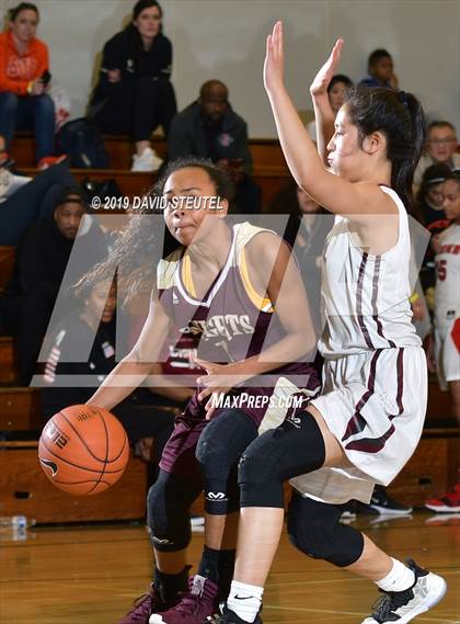 Thumbnail 1 in Bishop's vs. Mark Keppel (St. Mary's Stockton MLK Showcase) photogallery.