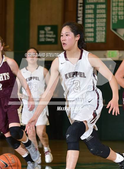Thumbnail 1 in Bishop's vs. Mark Keppel (St. Mary's Stockton MLK Showcase) photogallery.