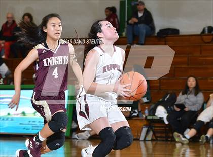 Thumbnail 3 in Bishop's vs. Mark Keppel (St. Mary's Stockton MLK Showcase) photogallery.