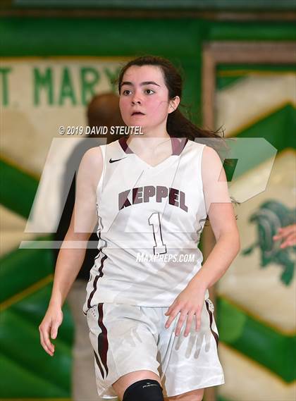 Thumbnail 1 in Bishop's vs. Mark Keppel (St. Mary's Stockton MLK Showcase) photogallery.