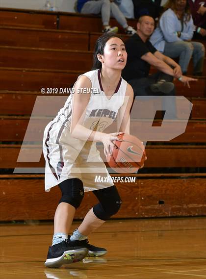 Thumbnail 1 in Bishop's vs. Mark Keppel (St. Mary's Stockton MLK Showcase) photogallery.
