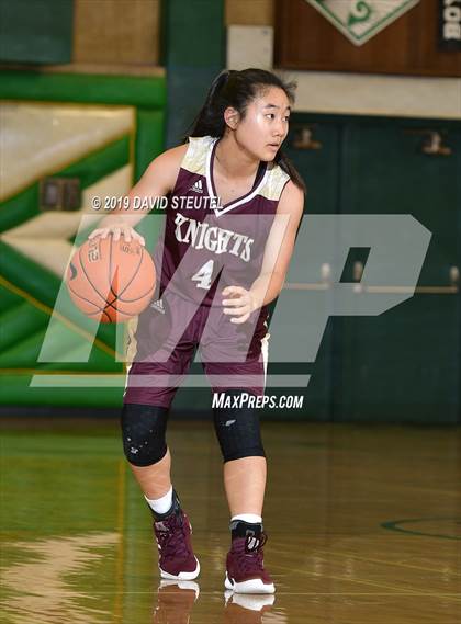 Thumbnail 1 in Bishop's vs. Mark Keppel (St. Mary's Stockton MLK Showcase) photogallery.