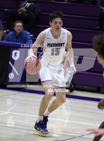 Thumbnail 3 in Piedmont vs. Northgate (Piedmont Tournament Third Place) photogallery.