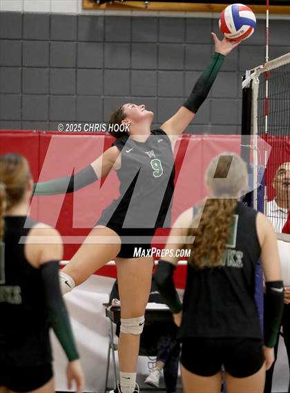 Thumbnail 3 in Tanque Verde vs. Sahuaro (Lancer Invitational) photogallery.