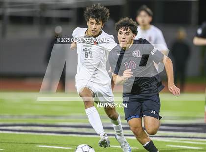 Thumbnail 3 in Rockwall @ Wylie (UIL 6A Soccer Bi-District Playoffs) photogallery.
